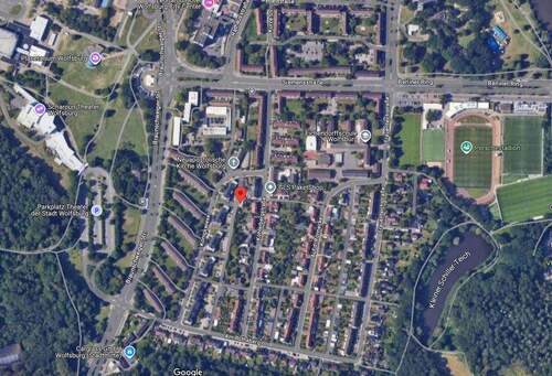 Zufahrt - Lageplan - Garage, Stellplatz in Wolfsburg zur Miete