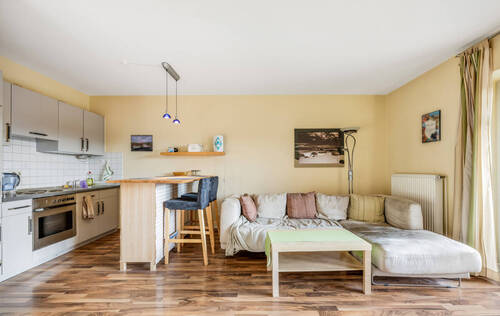 Wohnzimmer/Küche - 2 Zimmer Etagenwohnung in Weyhe