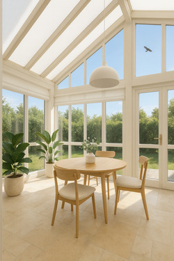 Wintergarten (Einrichtungbeispiel) - Sofort Frei: 2 - Familienhaus mit ELW, großzügig mit PV, Solar, neuwertiger Heizung, schöner Garten!