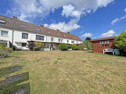 Ansicht Gartenseite - Reihenmittelhaus mit 100,00 m² in Sarstedt zum Kaufen