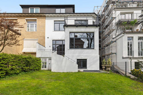 Rückansicht des repräsentativen Stadthauses - 