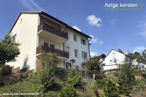Hausrückseite - 8 Zimmer Mehrfamilienhaus, Wohnhaus in Morschen
