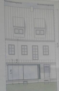 Bauskizze Vorderansicht - 8 Zimmer Mehrfamilienhaus, Wohnhaus zum Kaufen in Saarwellingen
