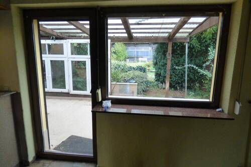 Blick zur Terrasse - 