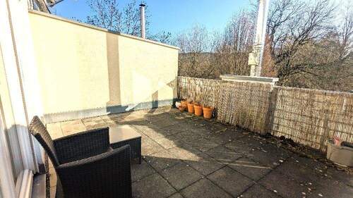 Der sonnige Dachbalkon! - 