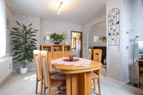 Der Wohn- und Essbereich im OG - 