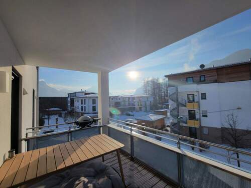 Winterlandschaft vom Balkon II - 