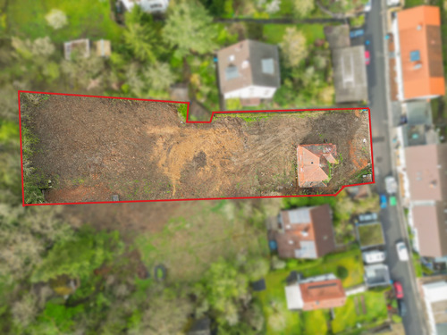 Vogelperspektive - Grundstück zum Kaufen in Höchberg