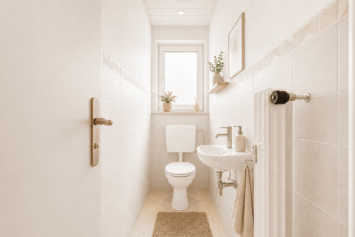 Gäste-WC visualisiert - 