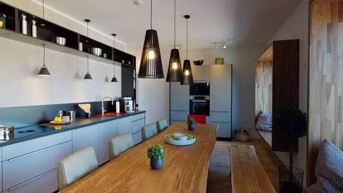 Ansicht Küche/Esszimmer - 