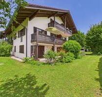 sehr gepflegte Wohnung im 1. OG mit 2 Balkonen & traumhaftem Ausblick in einer idyllischen Wohnlage - Prien am Chiemsee
