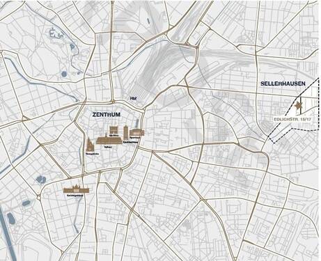 Lage in der Stadt - 