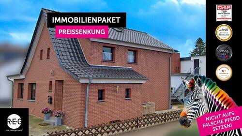 Bild 1 - ***PREISSENKUNG*** Attraktives Immobilienpaket: EFH, Halle & 2-Zimmer-Wohnung in Rinteln