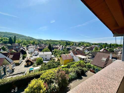 Toller Ausblick vom Balkon - 