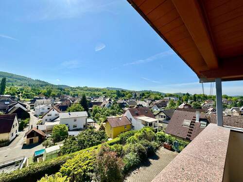 Toller Ausblick vom Balkon - 