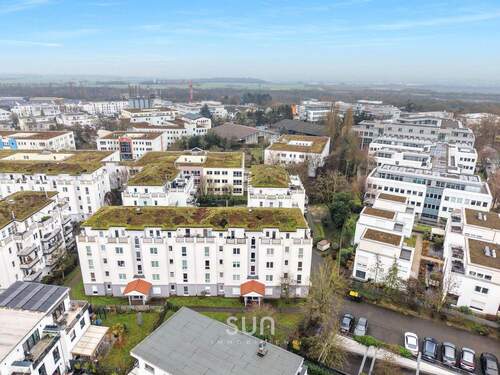 LUFTANSICHT - 2 Zimmer Etagenwohnung zum Kaufen in Wiesbaden