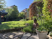 Blick Terrasse Richtung Garten - 