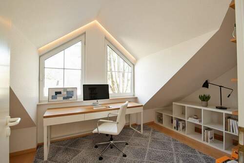 Arbeitszimmer 2. OG visualisiert - 