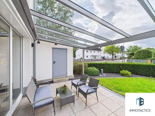 Terrasse Musterhaus - 