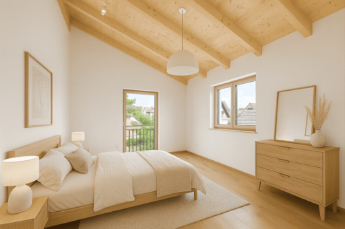 Schlafzimmer, Einrichtungsbeispiel - 
