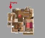 Grundriss Erdgeschoss 2D - 