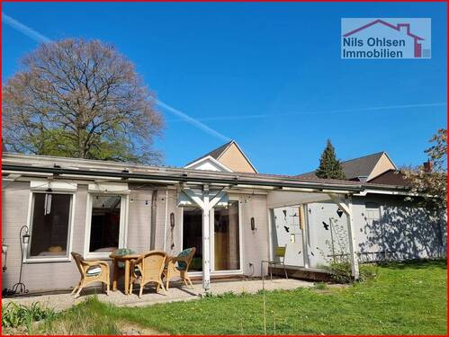 überdachte Terrasse Rückseite - 