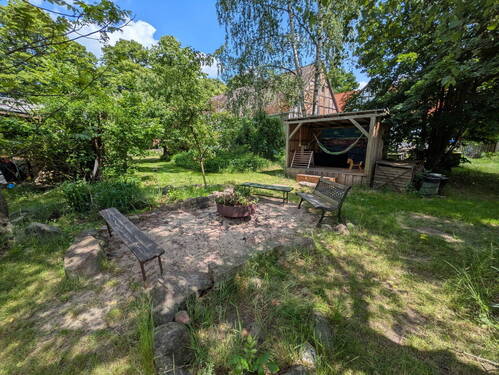 Blick in den Garten - Bühne - 
