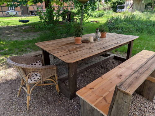Terrasse vor Wohnhaus - 