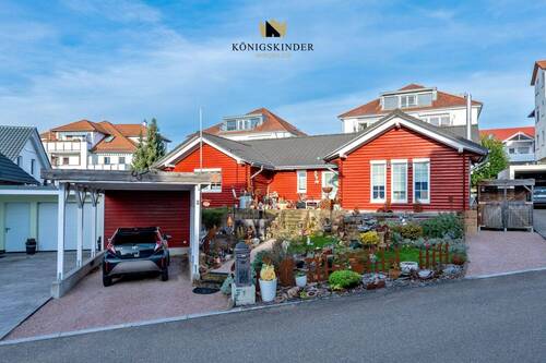 ansicht - Skandinavisches Blockhaus in ökologischer Bauweise