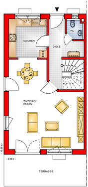 DHH1_EG - 5 Zimmer Doppelhaushälfte in Burgthann