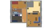 Grundriss - 3 Zimmer Etagenwohnung zur Miete in Hohndorf