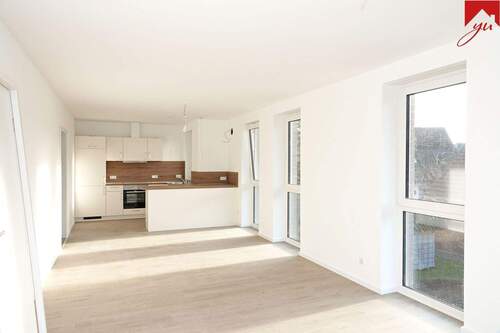 Wohn- und Essbereich Bild II - Etagenwohnung mit 92,80 m&sup2; in Esens zur Miete