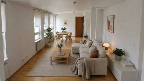 Wohnzimmer - 3 Zimmer Etagenwohnung in Dreieich Sprendlingen