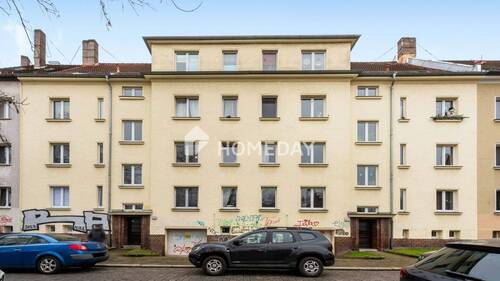 Außenansicht 2 - Hochparterrewohnung mit Wintergarten und perfekter Lage nahe öffentlicher Verkehrsanbindung