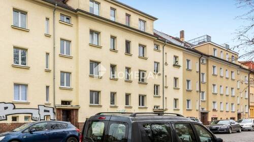 Außenansicht 5 - 3 Zimmer Etagenwohnung zum Kaufen in Leipzig