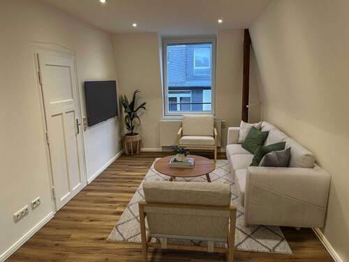 Wohnzimmer visualisiert - Kernsanierte Traumwohnung im beliebten Frankfurt - Nordend West