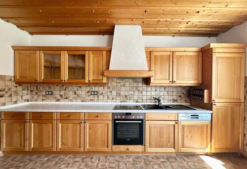 Echtholz Küchenzeile - 