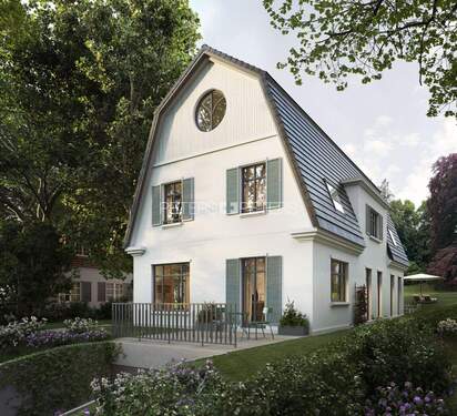 Außenansicht - + Exklusives Grundstück: Zeitlose Architektur trifft moderne Wohnkultur +