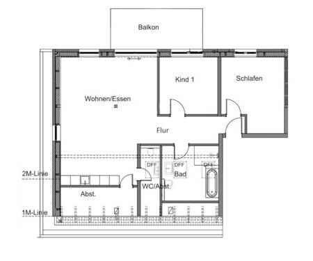 Dachgeschoss Nr. 8 - 