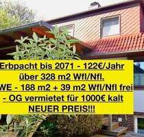 MEHRFAMILIENHAUS - TOP LAGE - SCHÖNE AUSSTATTUNG - Erbpacht bis 2071 - 328,39 m2 WflNfl - 2 WE frei 1 x vermietet - Halstenbek