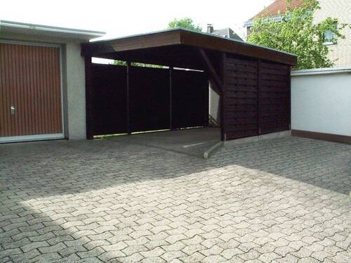 Carport und Stellplatz - 3 Zimmer Etagenwohnung zur Miete in Kirchlengern