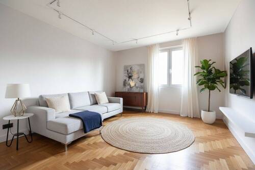Wohnzimmer KI - Grundstück in Neuhofen zum Kaufen