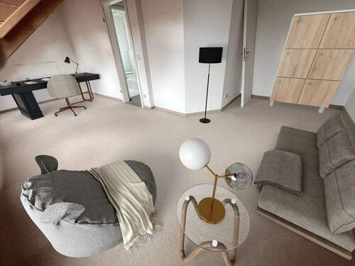 Einrichtungsvorschlag Büro - 3 Zimmer Doppelhaushälfte in München