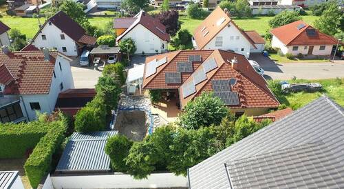 Hausansicht - 5 Zimmer Bungalow in Kraichtal OT Münzesheim