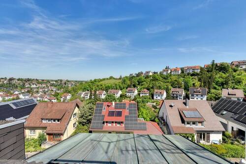 Bühne Blick nach Norden - 9 Zimmer Mehrfamilienhaus, Wohnhaus in Stuttgart