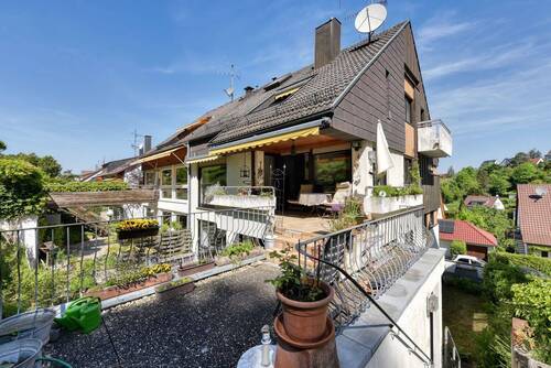 Hausansicht v. S-O - 