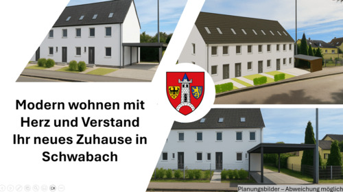 Außenansicht - Plan - Modern wohnen mit Herz und Verstand – 4 neue Einheiten in Schwabach - Einzelverkauf (nähe Innenstadt)