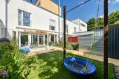 Garten von Westen - 4 Zimmer Reihenmittelhaus in Stuttgart