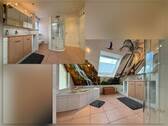Badezimmer im Dachgeschoss - 
