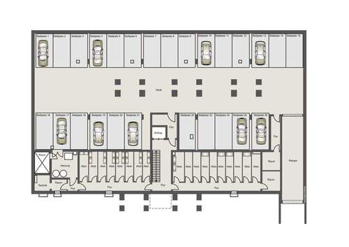 Plan UG u. Tiefgarage - SP Nr. 13 - 